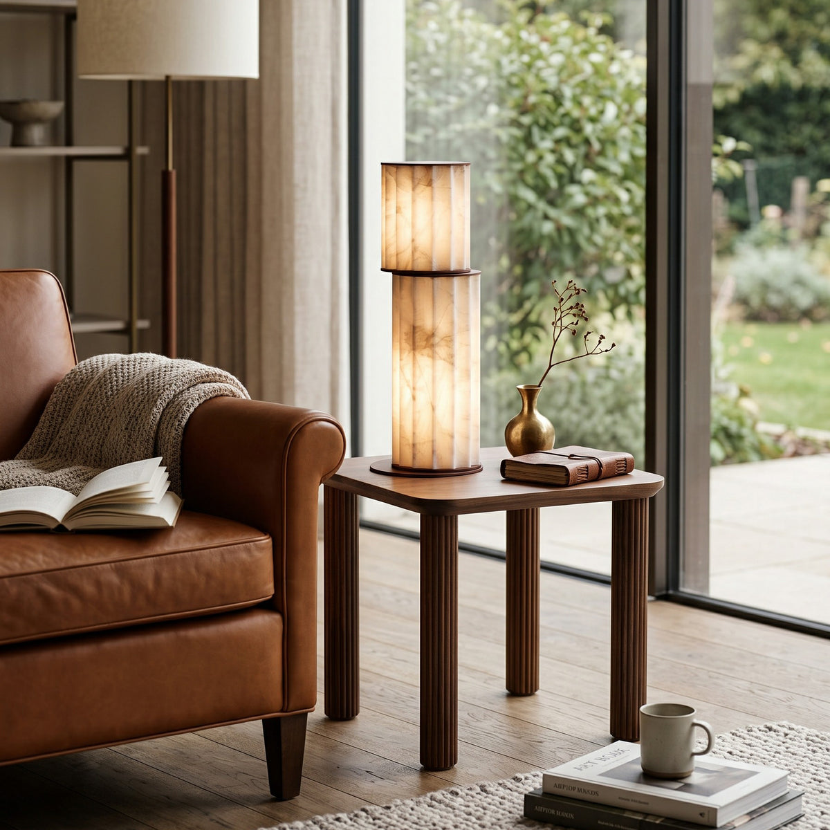 Apadana Alabaster Table Lamp