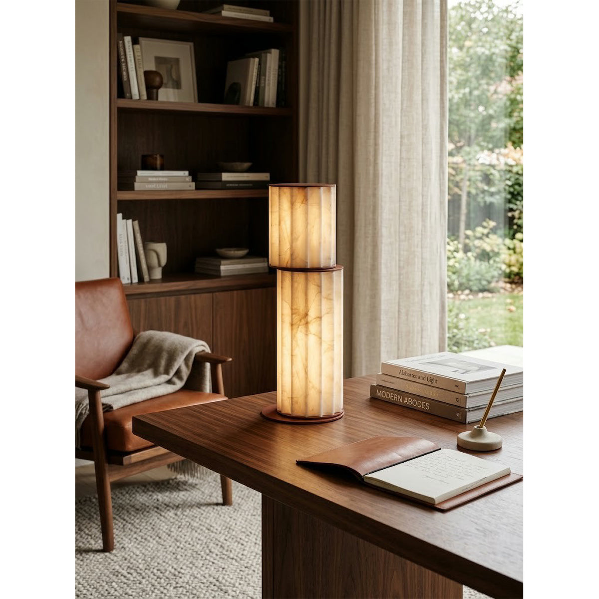 Apadana Alabaster Table Lamp