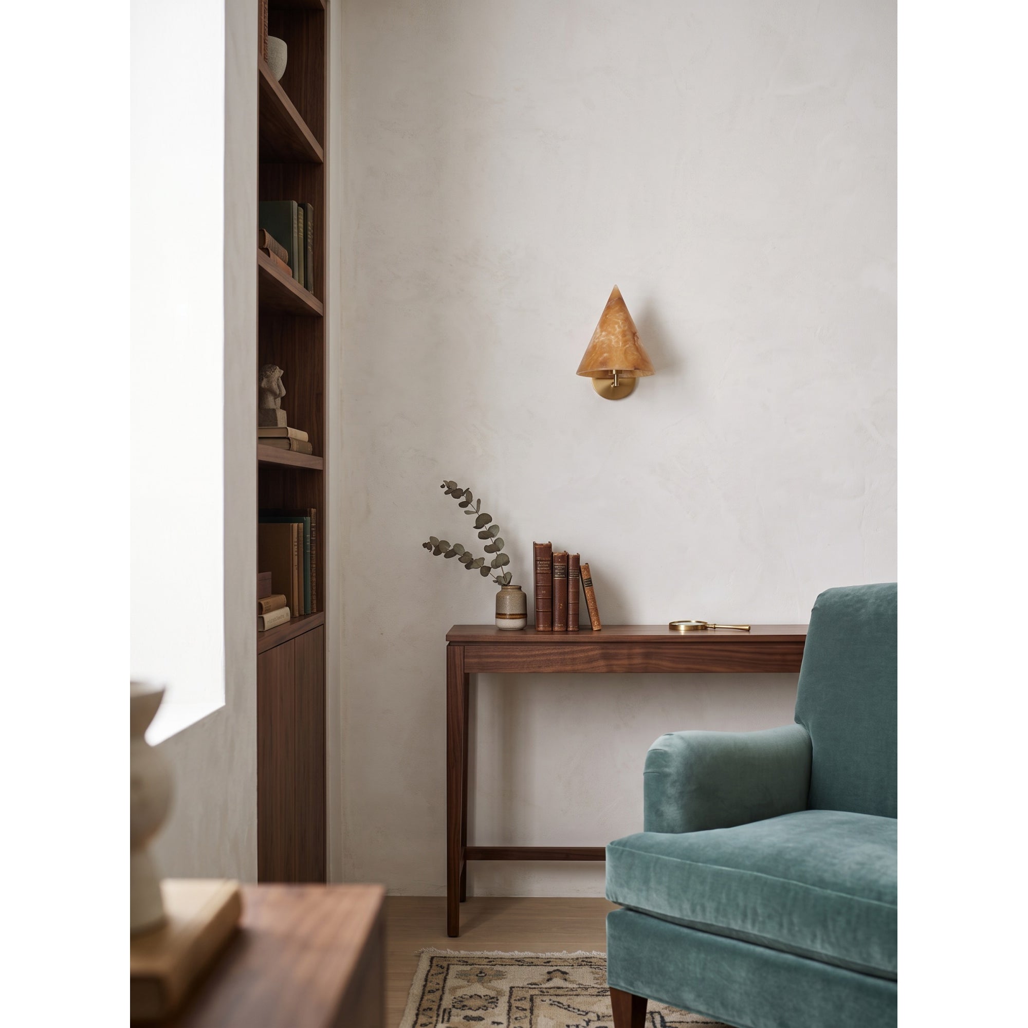 Apex Alabaster Wall Sconce