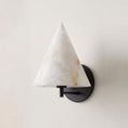 Charger l'image dans la visionneuse de la galerie, Apex Alabaster Wall Sconce
