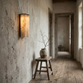 Bild in Galerie-Betrachter laden, Arched Alabaster Tube Wall Sconce
