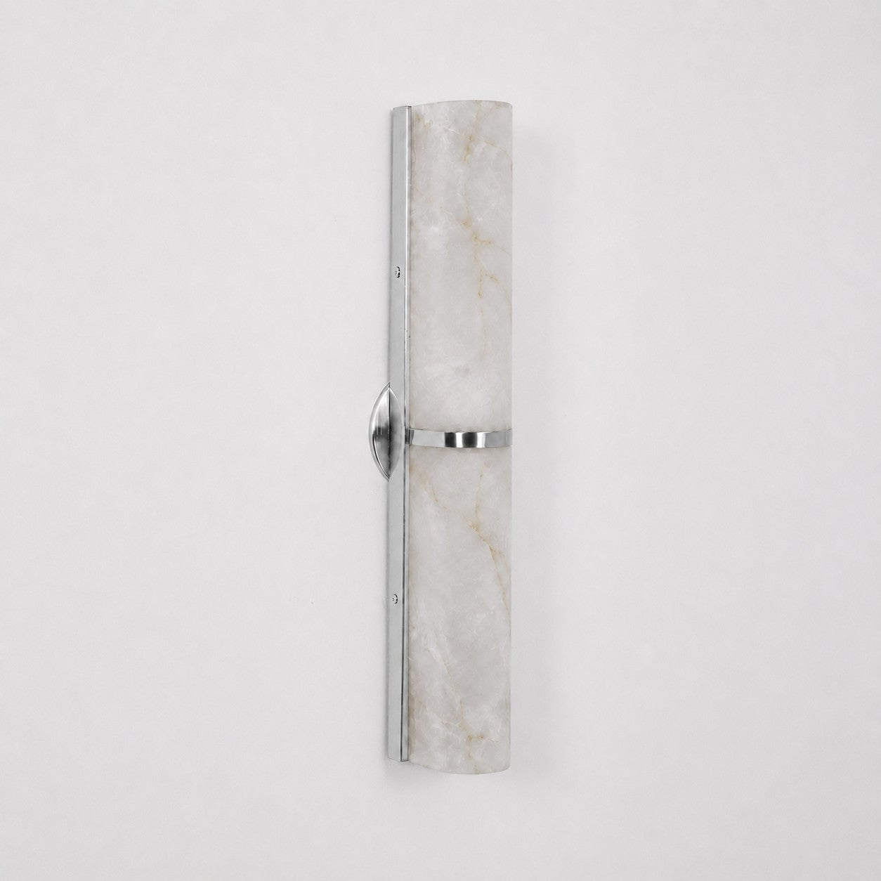 Arched Alabaster Tube Wall Sconce