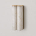 Bild in Galerie-Betrachter laden, Arched Alabaster Tube Wall Sconce
