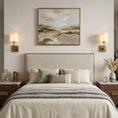 Load image into Gallery viewer, Ariel Alabaster Wall Sconce
