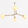 Bild in Galerie-Betrachter laden, Armature Alabaster Chandelier

