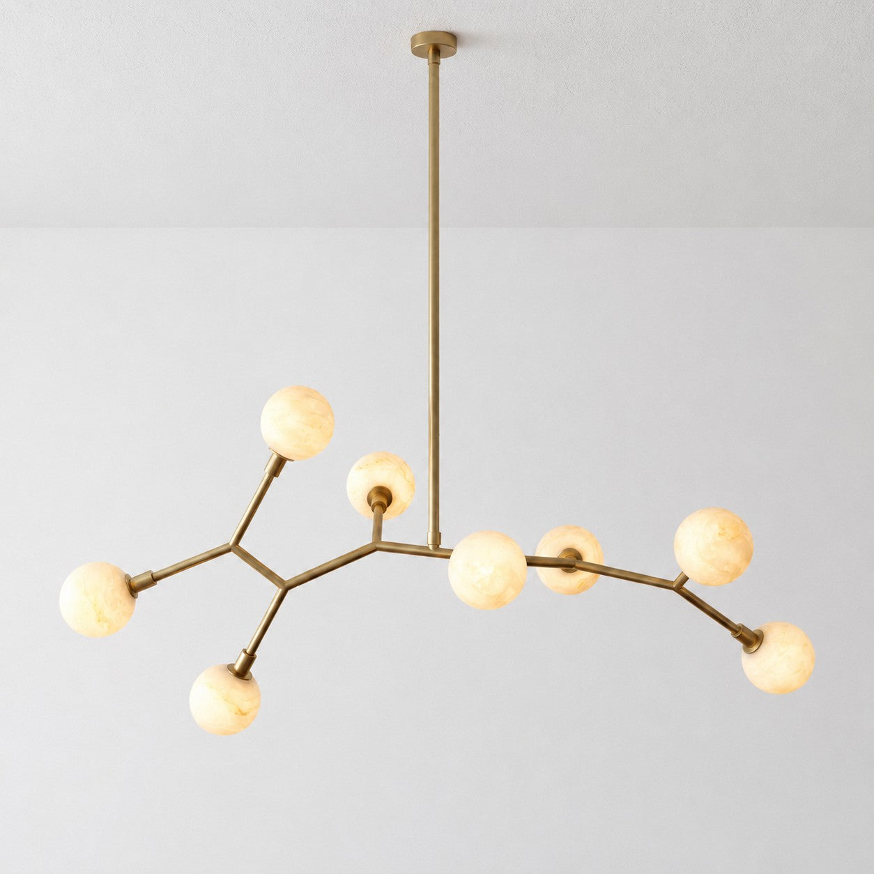 Armature Alabaster Chandelier