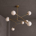 Bild in Galerie-Betrachter laden, Armature Alabaster Chandelier
