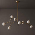Load image into Gallery viewer, Armature Alabaster Chandelier
