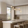 Load image into Gallery viewer, Armature Alabaster Chandelier
