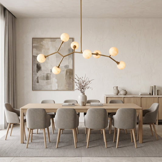 Armature Alabaster Chandelier – detail 7