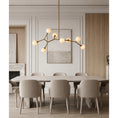 Load image into Gallery viewer, Armature Alabaster Chandelier
