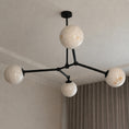 Load image into Gallery viewer, Armature Alabaster Chandelier
