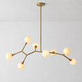 Load image into Gallery viewer, Armature Alabaster Chandelier
