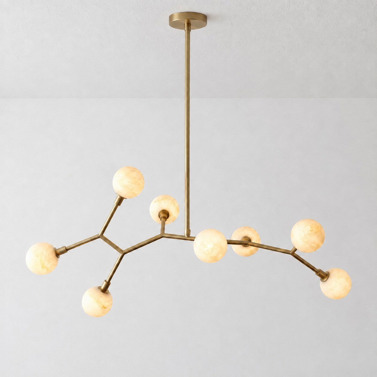 Armature Alabaster Chandelier