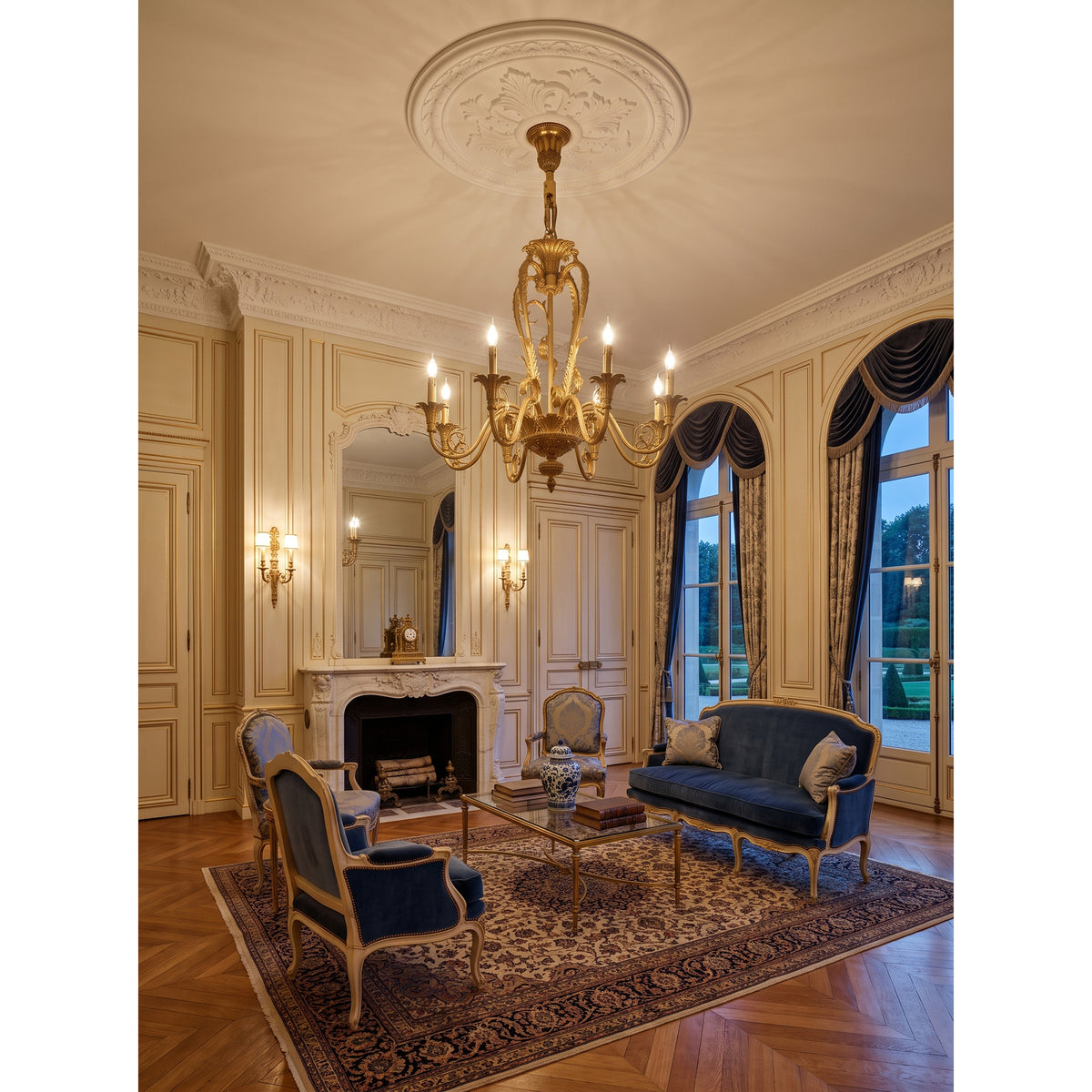 Arundel Open Cage Chandelier