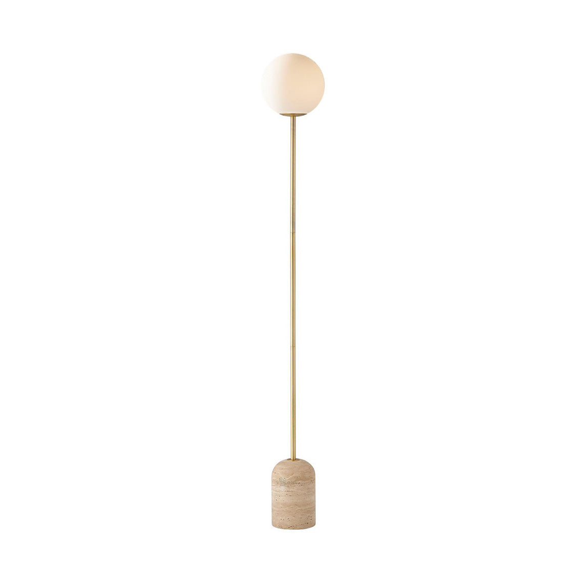 Aseneth Travertine Floor Lamp