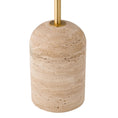 Load image into Gallery viewer, Aseneth Travertine Floor Lamp
