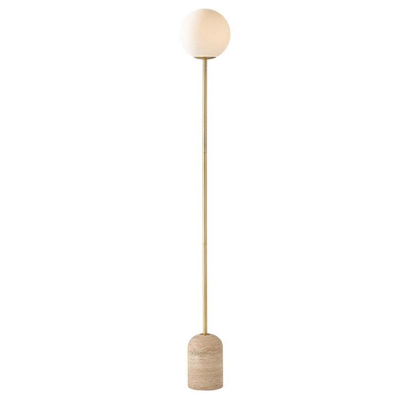 Aseneth Travertine Floor Lamp