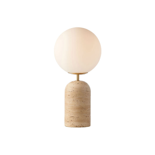 Aseneth Travertine Table Lamp