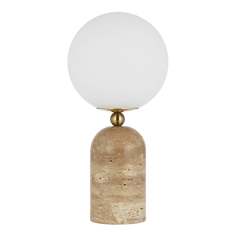 Aseneth Travertine Table Lamp