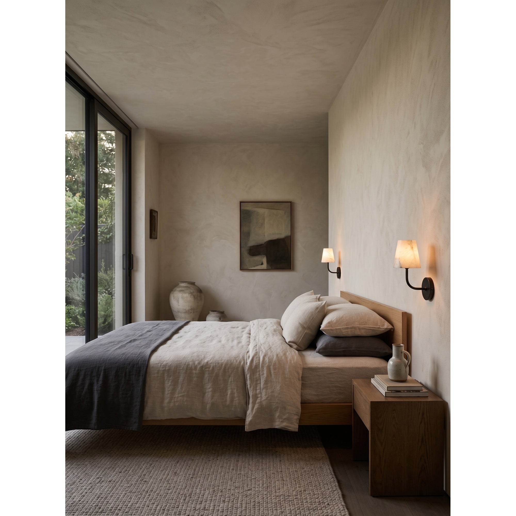 Aspen Alabaster Wall Sconce