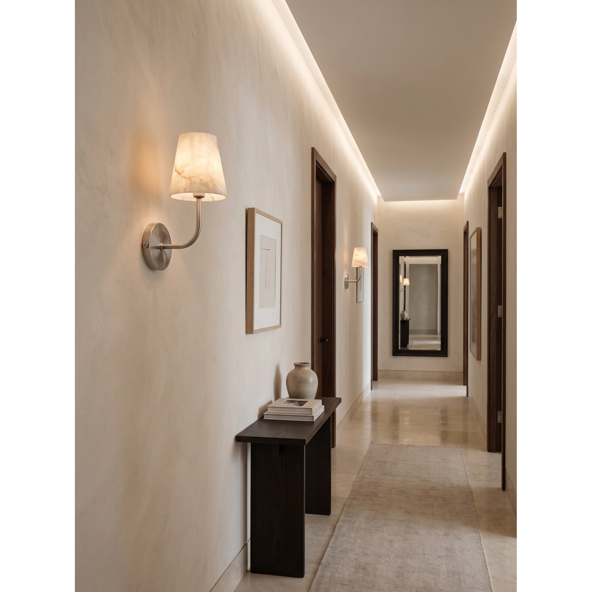 Aspen Alabaster Wall Sconce