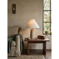 Load image into Gallery viewer, Astere Travertine Table Lamp
