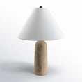 Load image into Gallery viewer, Astere Travertine Table Lamp
