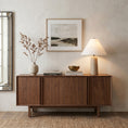 Load image into Gallery viewer, Astere Travertine Table Lamp
