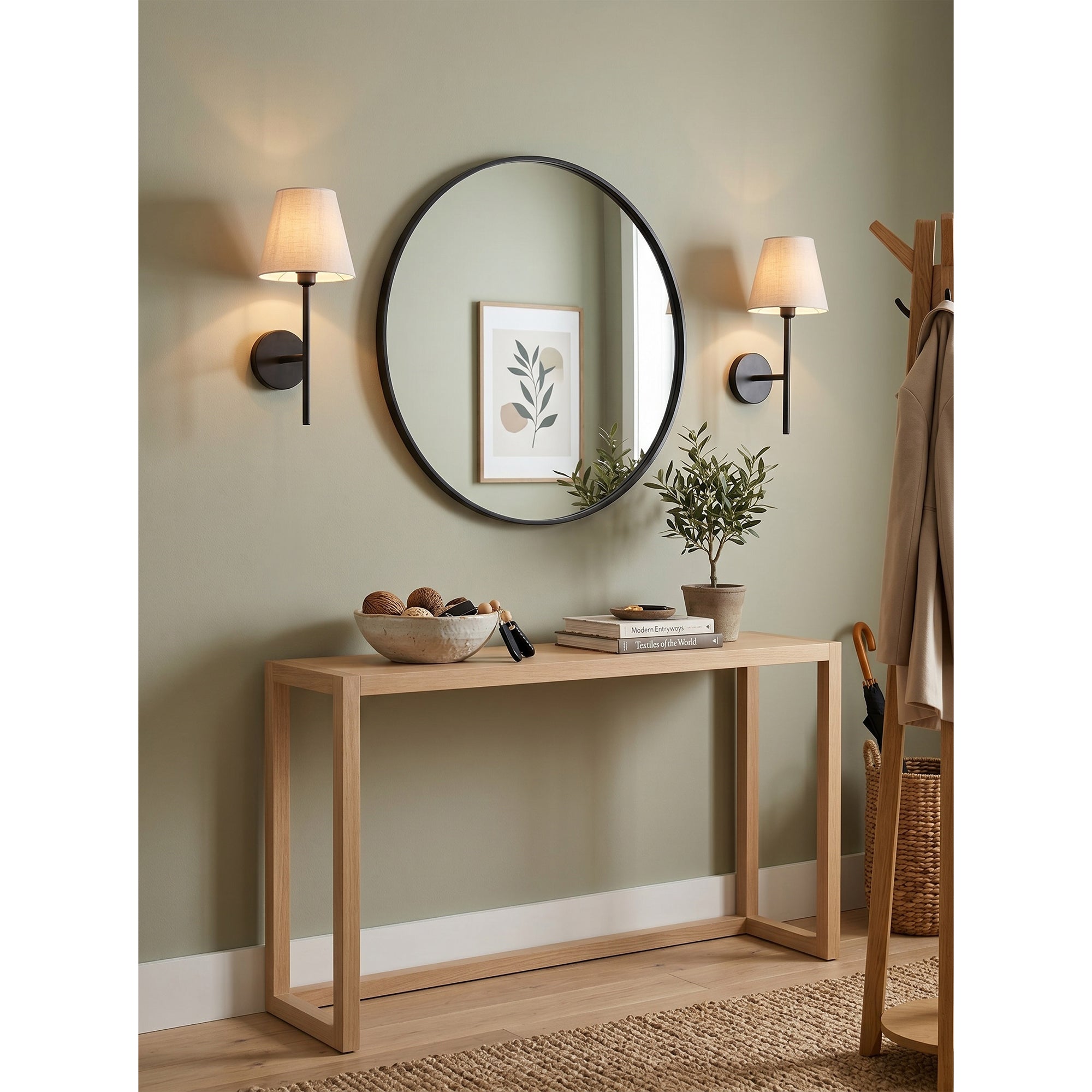 Astra Fabric Wall Sconce