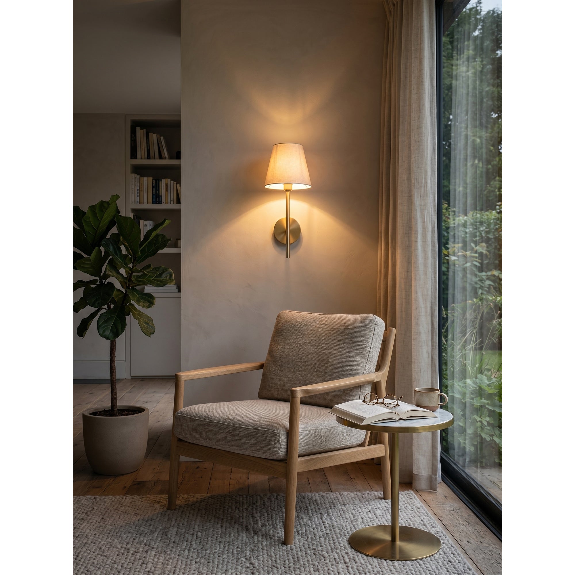 Astra Fabric Wall Sconce