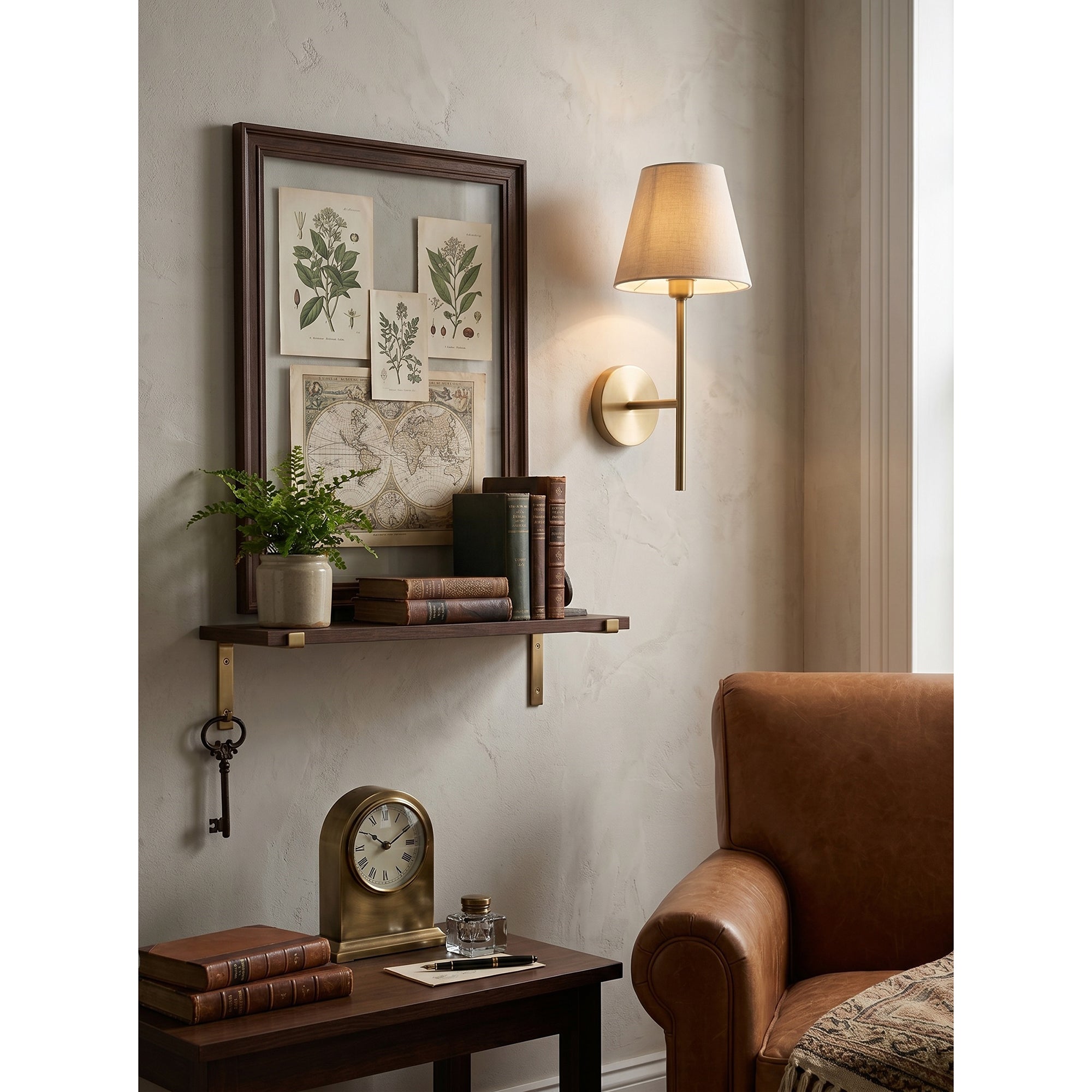 Astra Fabric Wall Sconce