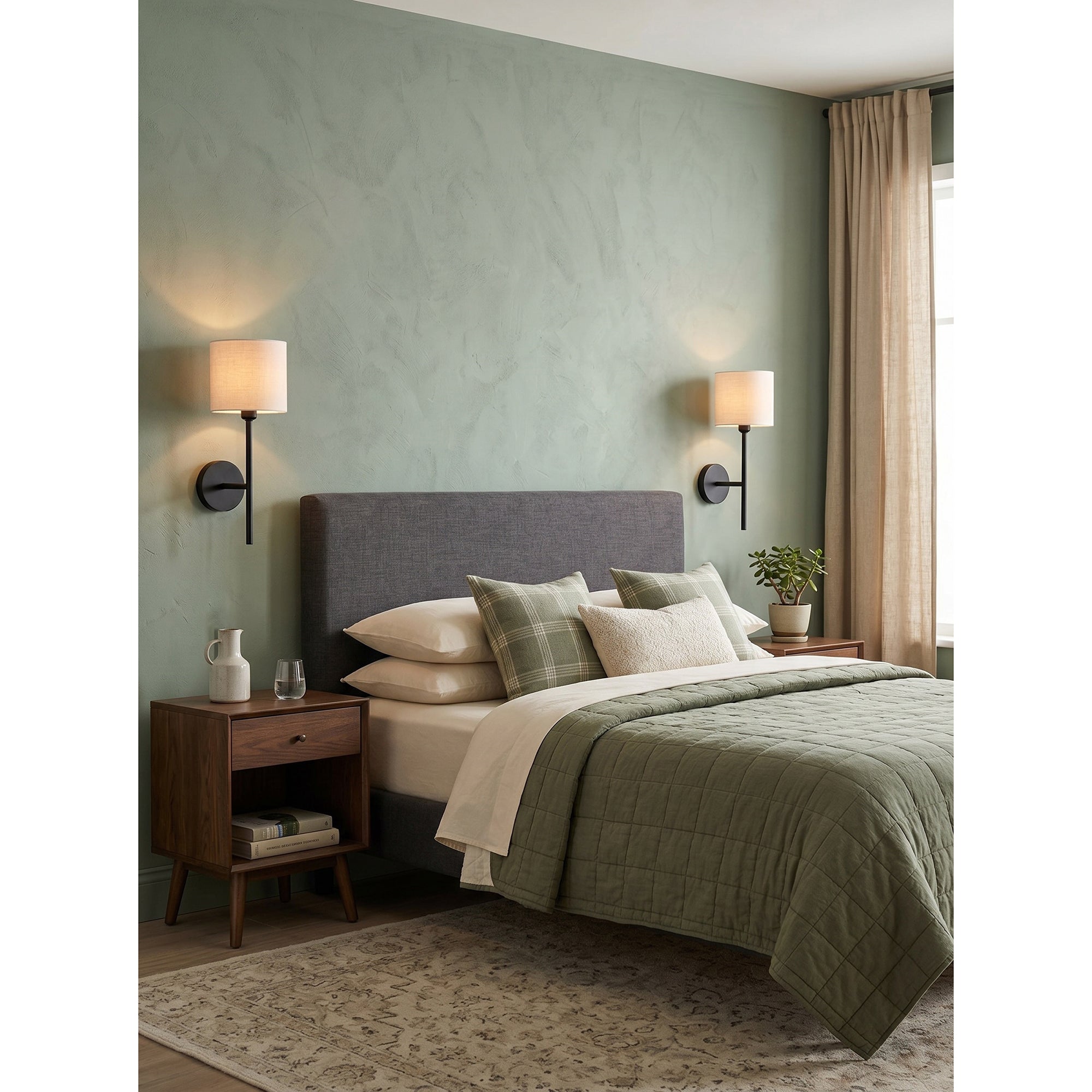 Astra Fabric Wall Sconce
