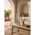 Bild in die Galerieansicht laden, Asymmetrical Steps Travertine Candle Holder
