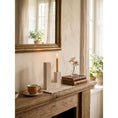 Bild in die Galerieansicht laden, Asymmetrical Steps Travertine Candle Holder
