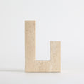 Bild in die Galerieansicht laden, Asymmetrical Steps Travertine Candle Holder

