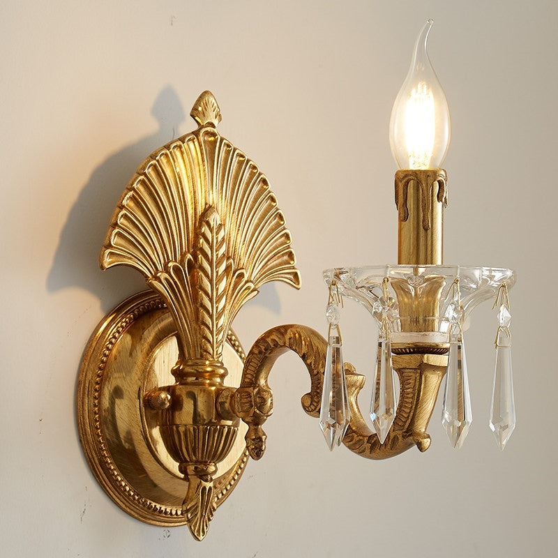 Athena Brass Wall Sconce