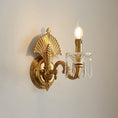 Load image into Gallery viewer, Athena Brass Wall Sconce
