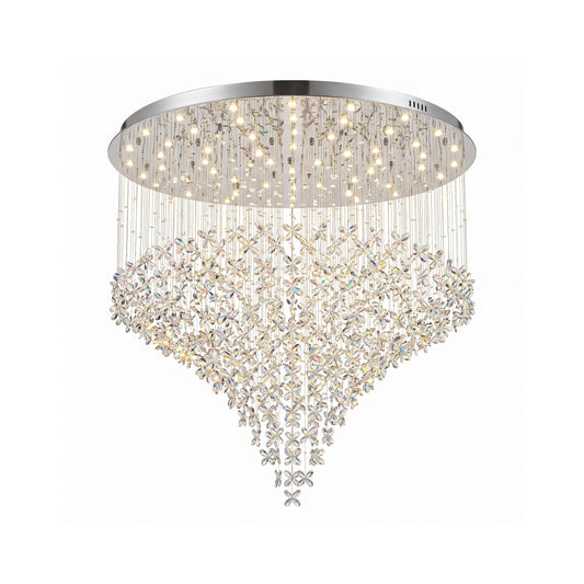 Athena Butterfly Crystal Chandelier