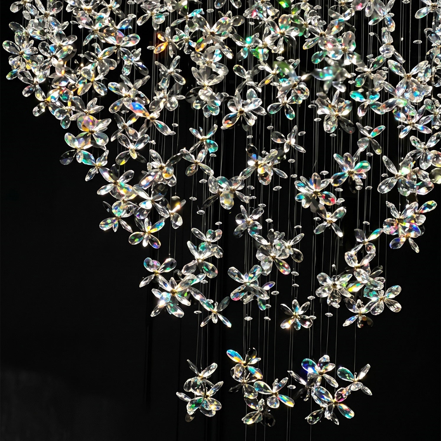 Athena Butterfly Crystal Chandelier