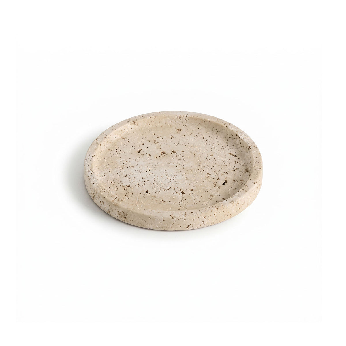Atoll Stone Round Tray