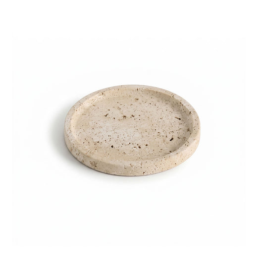 Atoll Stone Round Tray