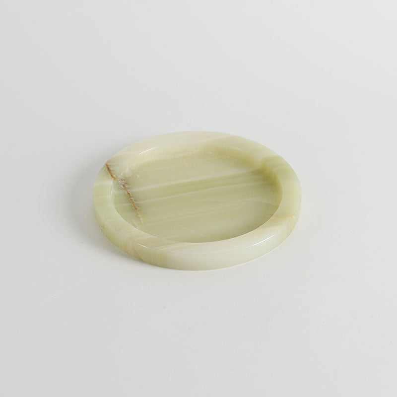 Atoll Stone Round Tray