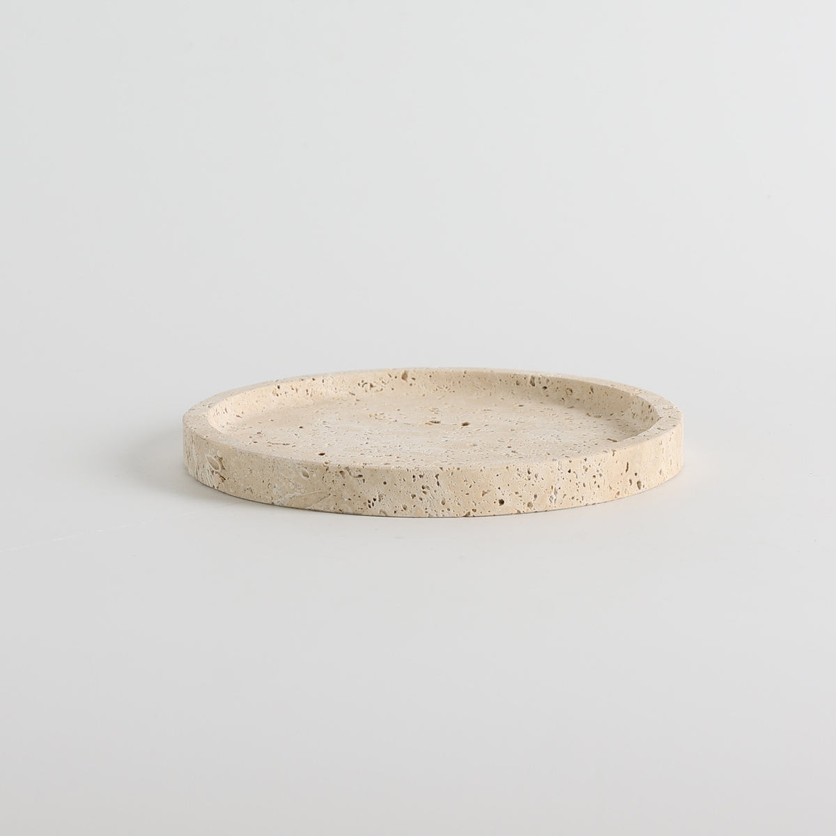 Atoll Stone Round Tray