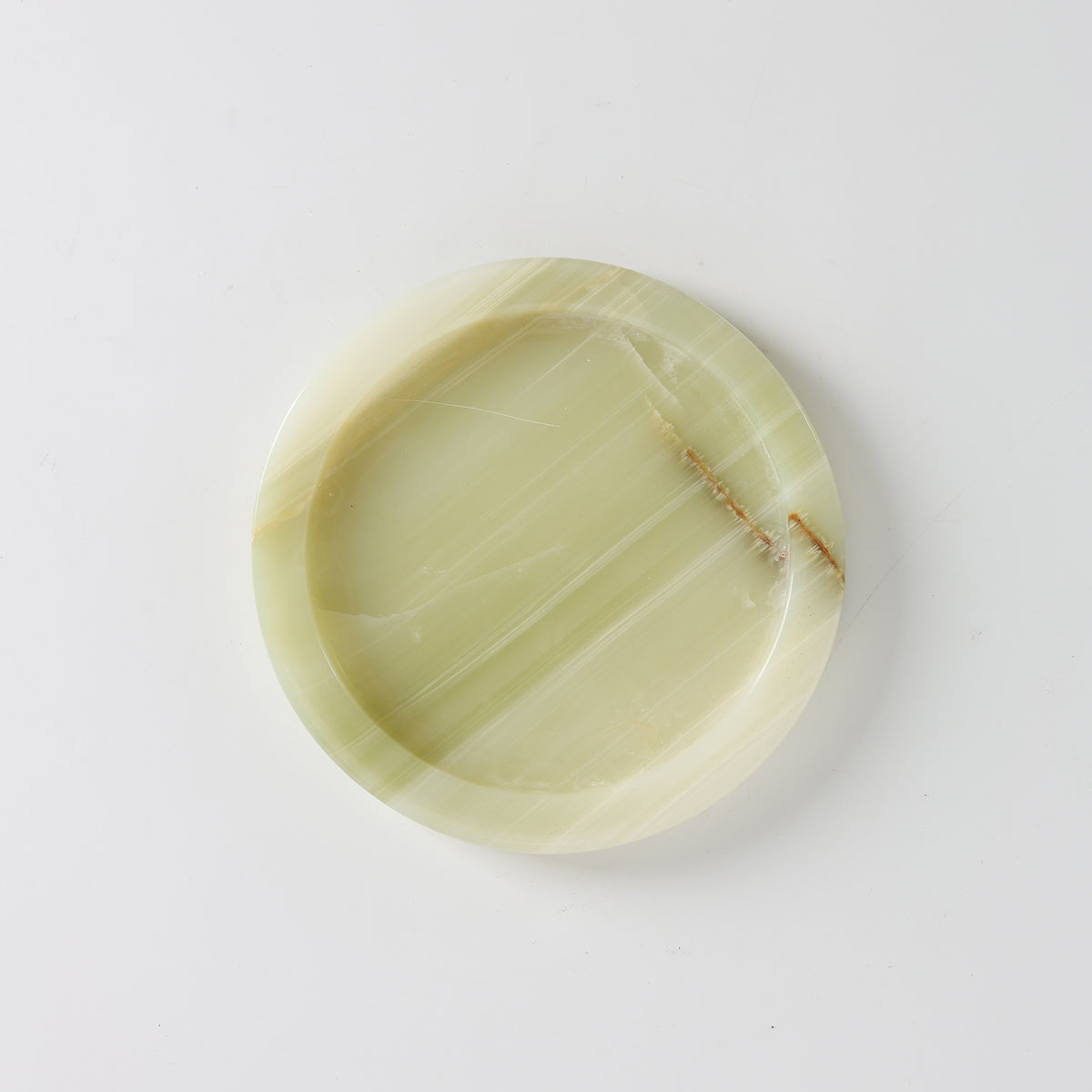 Atoll Stone Round Tray