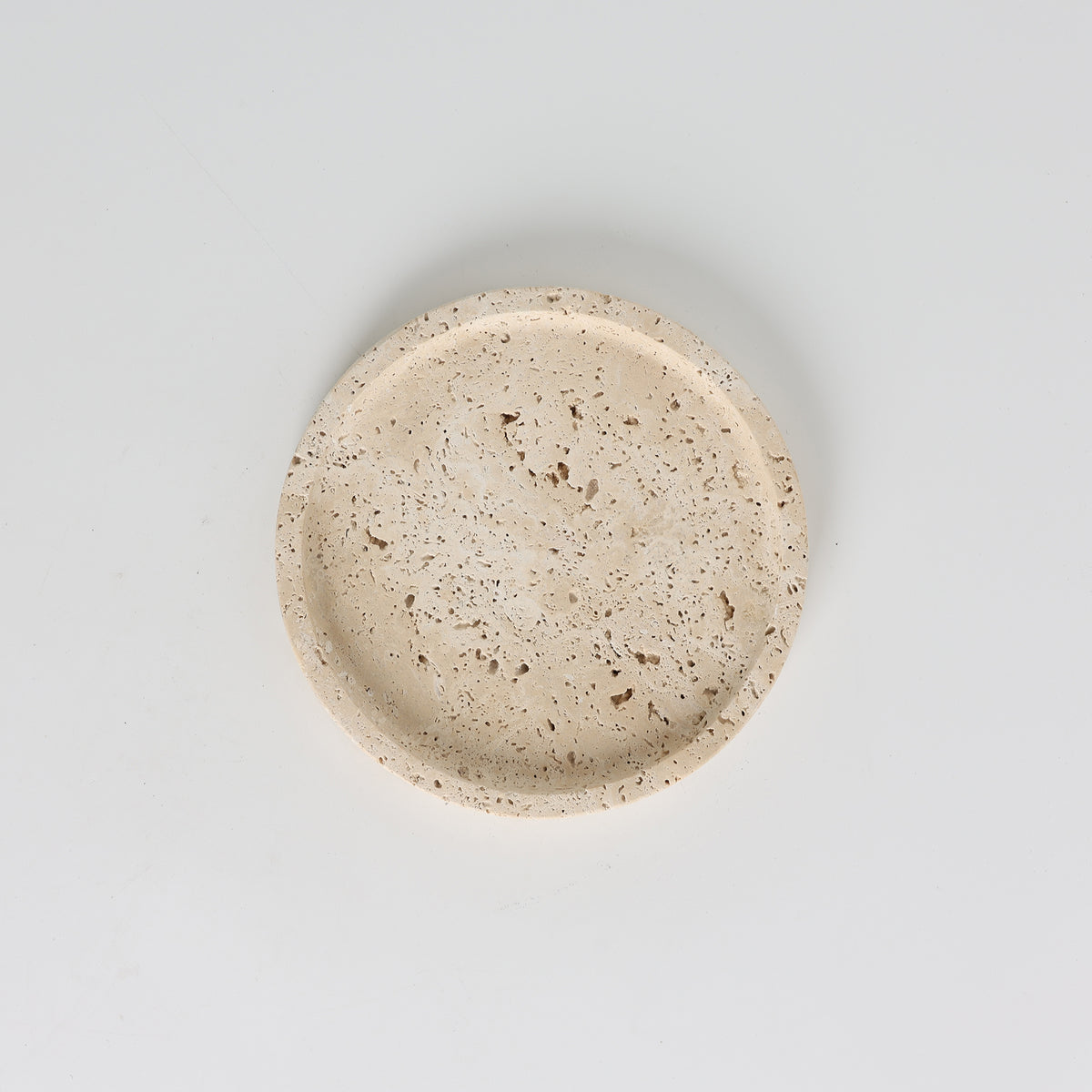 Atoll Stone Round Tray