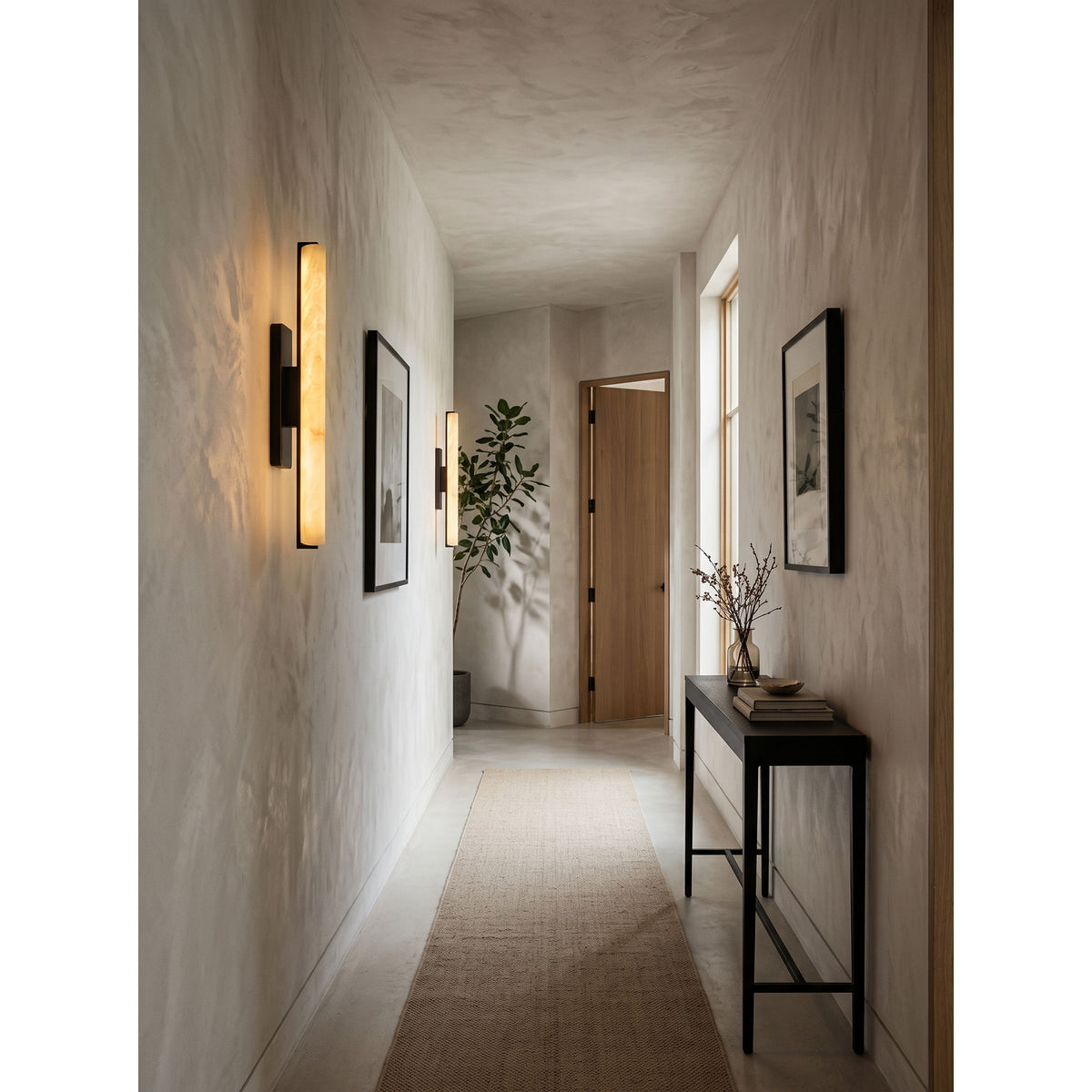 Audubon Alabaster Wall Sconce