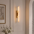 Charger l'image dans la visionneuse de la galerie, Audubon Alabaster Wall Sconce
