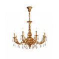 Load image into Gallery viewer, Aurelia Aged Brass Chandelier
