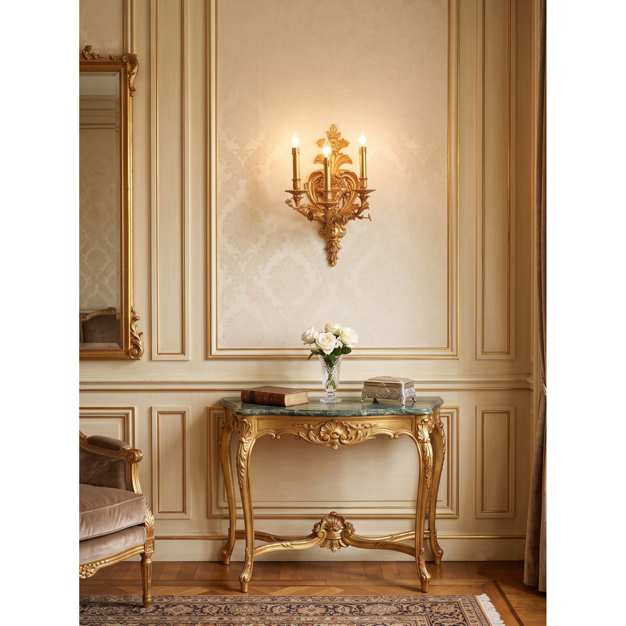 Aurelia Baroque Wall Sconce